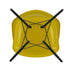 Cadeira de Braços Plástica Eames DAW / Base Ácer Preto